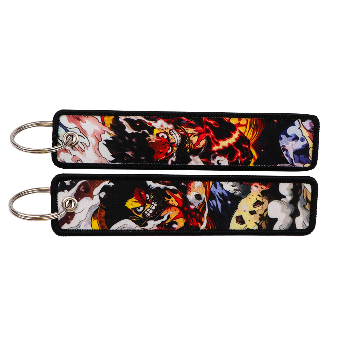 Embroidery Gift Ideas - Anime Piraat Borduurwerk Sleutelhangers Manga Sleutelhangers