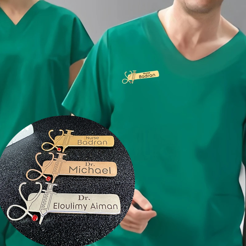 Embroidery Name - WLP Professionele Broche Pins voor Arts