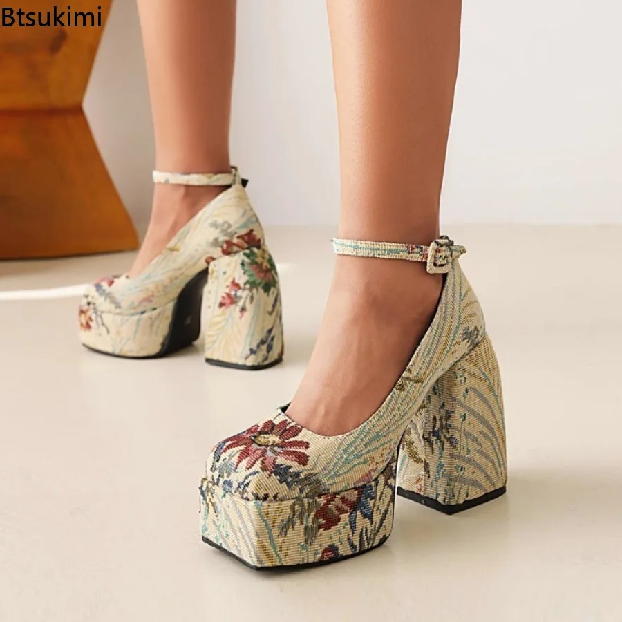 Embroidery Designer - 2026 Nieuwe Vier Seizoenen Dames Pumps