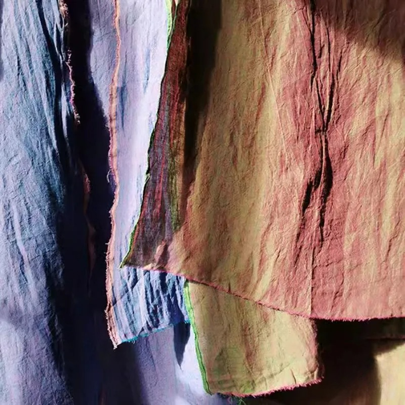 Linen Fabric Natural - Garengeverfde linnen stof voor doe-het-zelf naaien