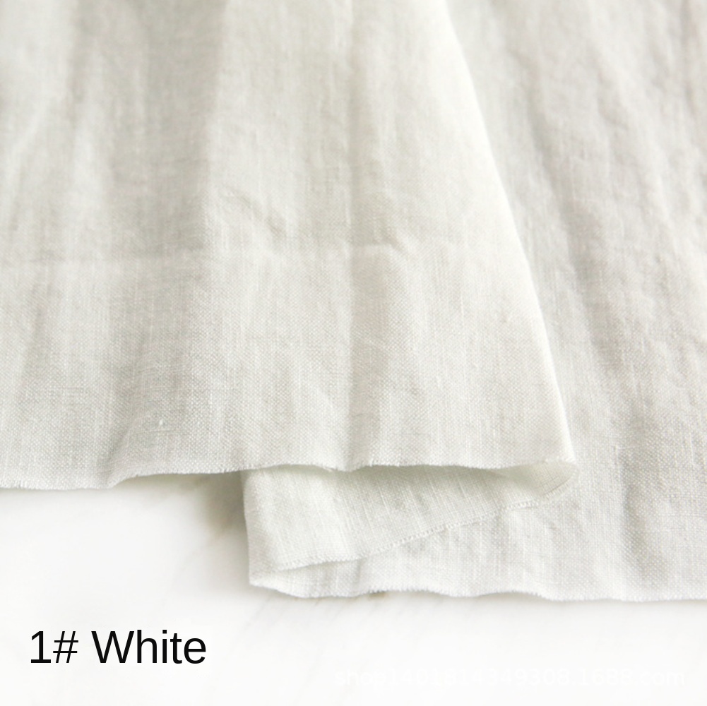 Linen Fabric Natural - 100% puur linnen, natuurlijke vezels, kleding,