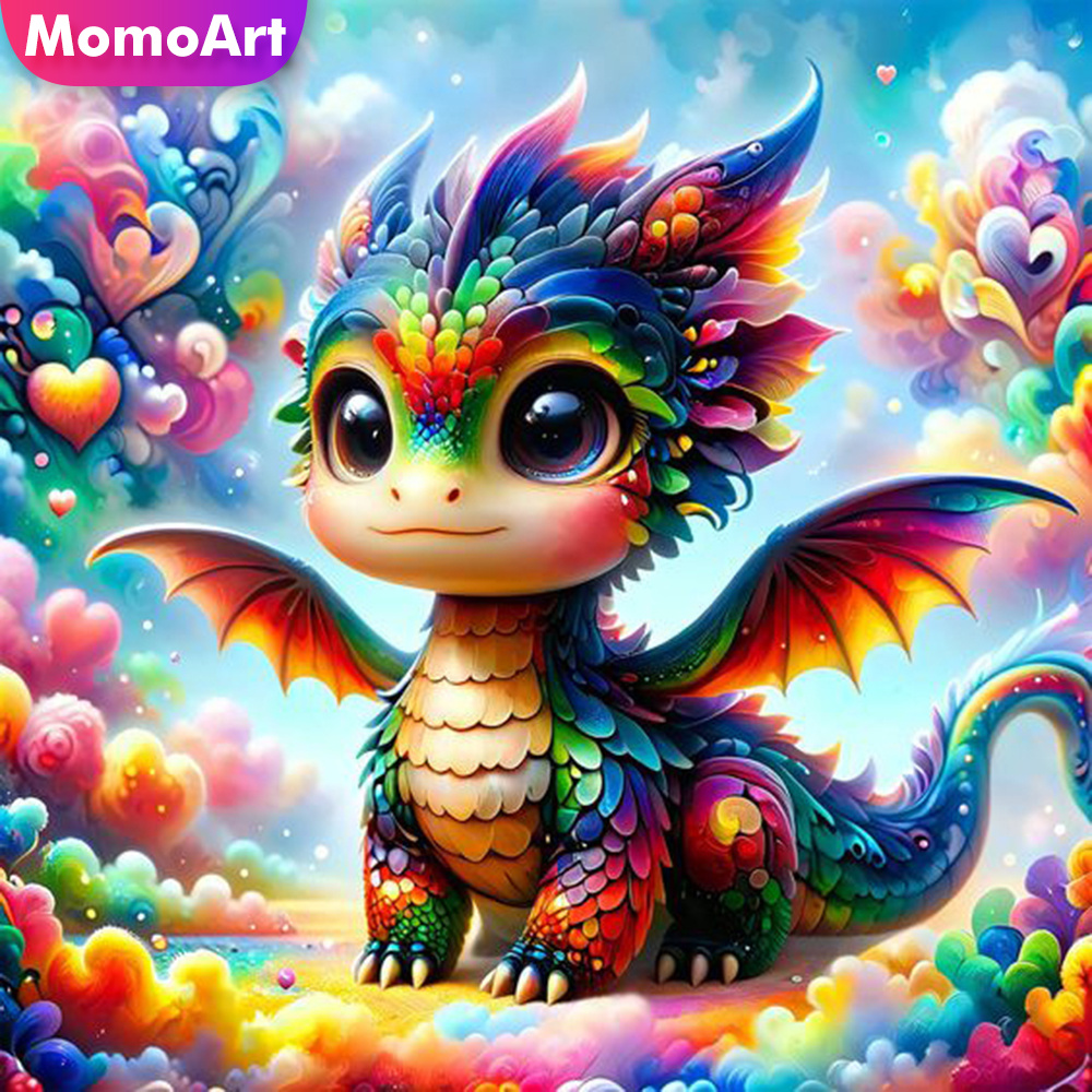 Embroidery Gift Ideas - Momoart volledige vierkante ronde diamant schilderij