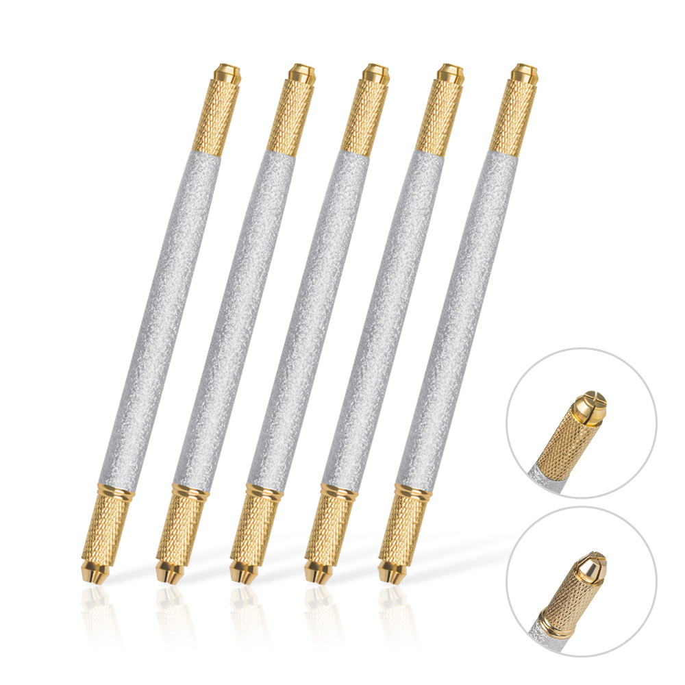 Embroidery Name - 1Pcs Microblading Double End Metalen Relief