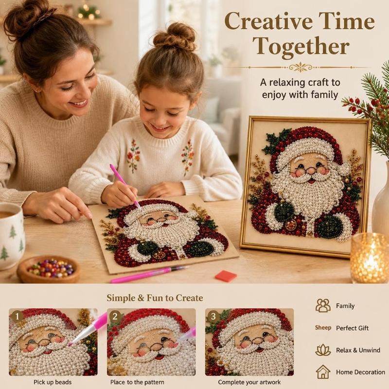 1 stuk 5D DIY wanddecoratie Ke - Embroidery Xmas Kits recensie en prijs