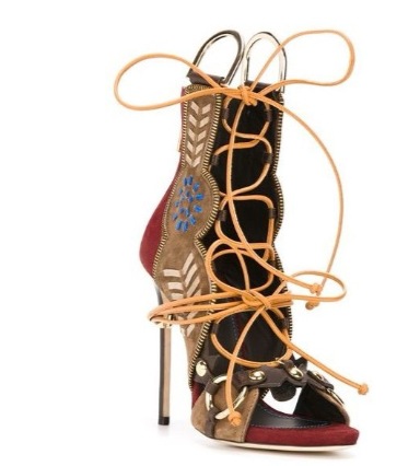 Dunne hoge hak peeptoe ontwerp - Embroidery Designer recensie en prijs