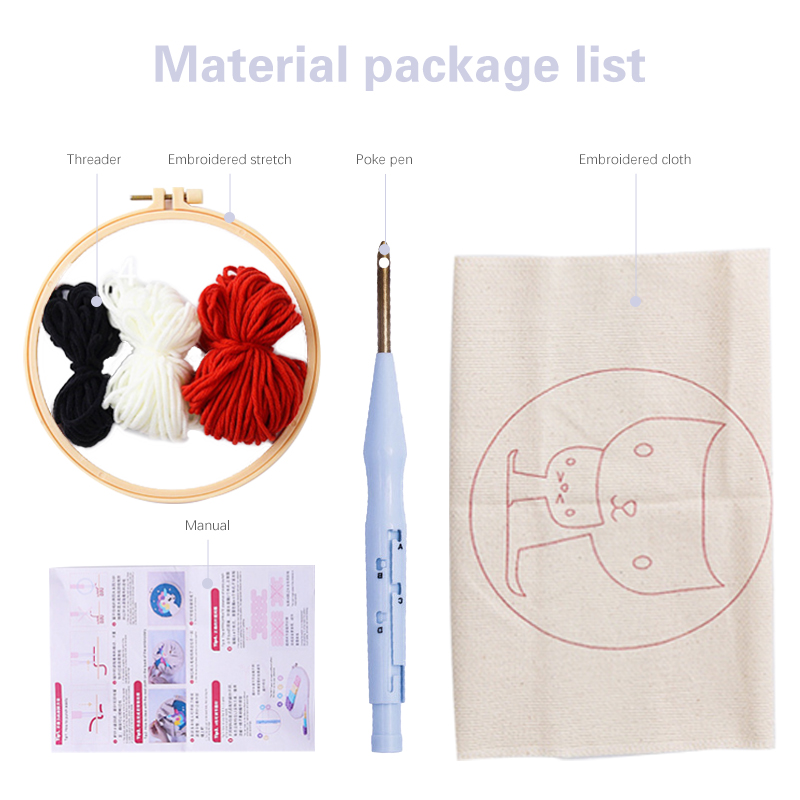 Punch Needle Borduurpakket Sta - Embroidery Xmas Kits recensie en prijs