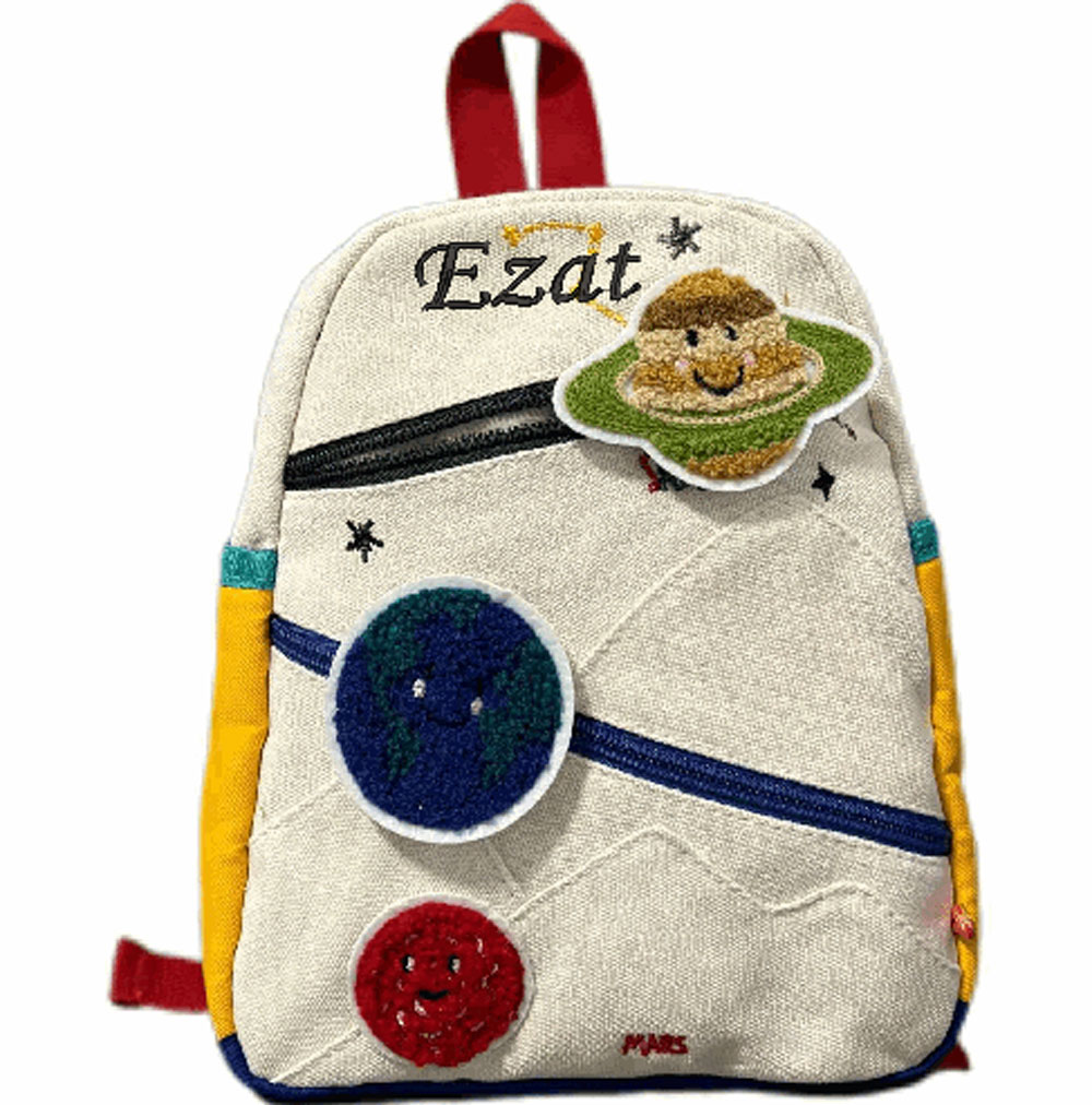 Gepersonaliseerde Planeet Rugz - Embroidery Name Designs recensie en prijs