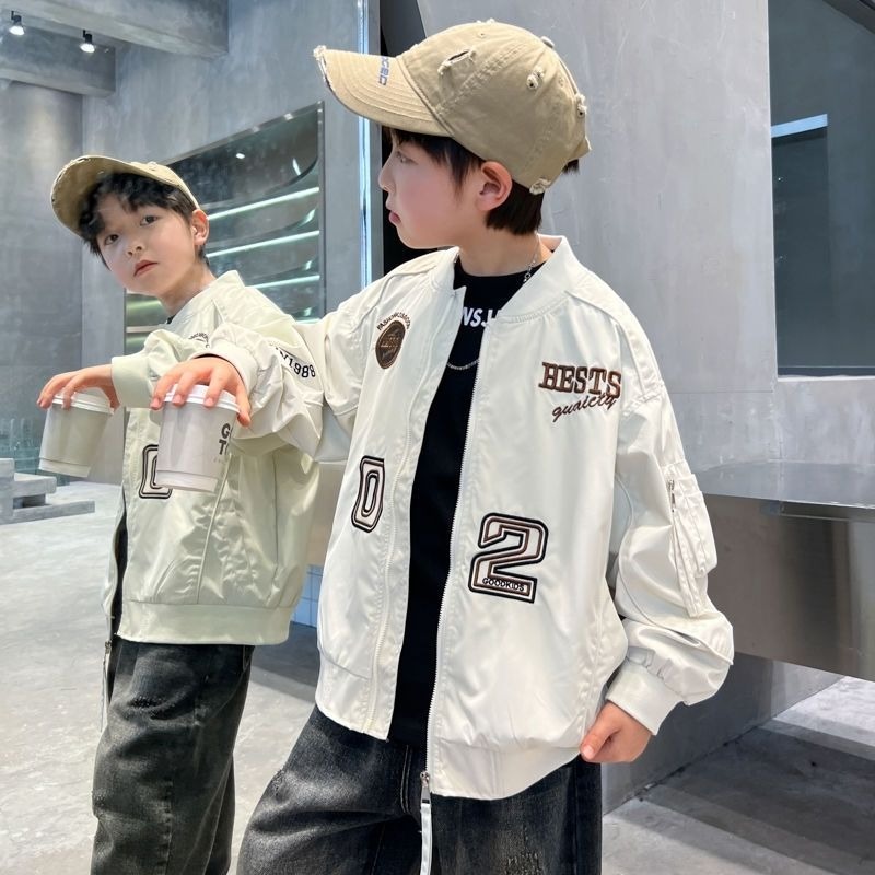 2025 Nieuwe jongens honkbaljas - Embroidery Jacket recensie en prijs
