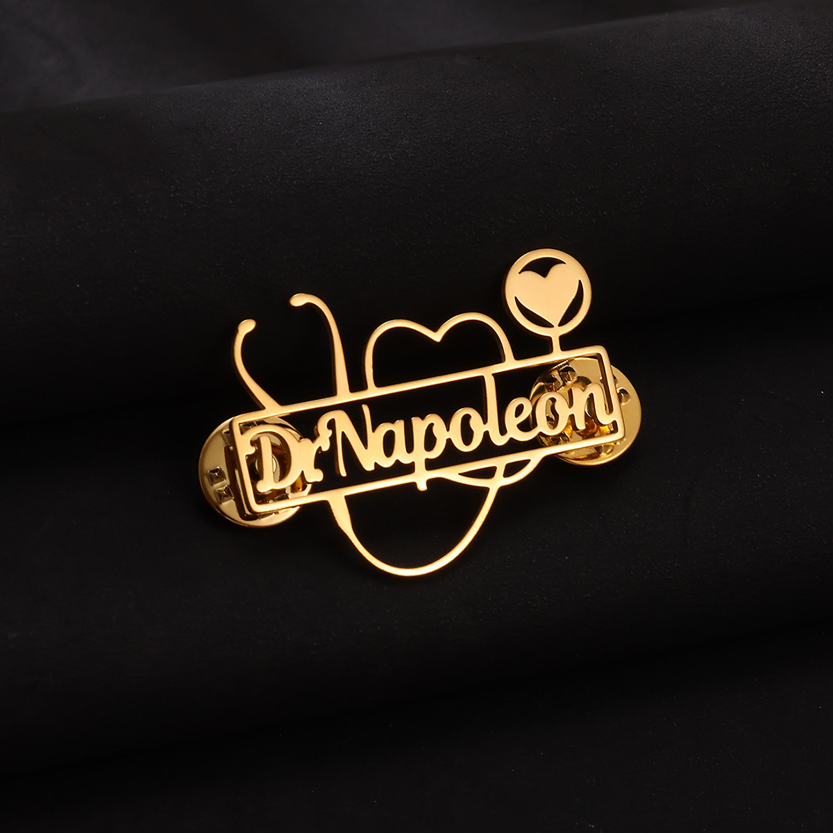 Aangepaste Stethoscoop Broche  - Embroidery Name recensie en prijs