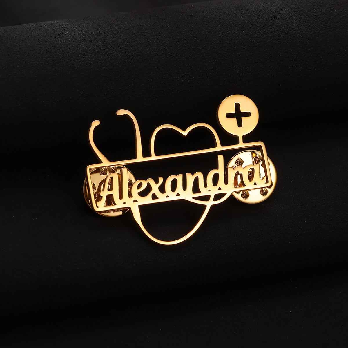 Aangepaste Stethoscoop Broche  - Embroidery Name recensie en prijs