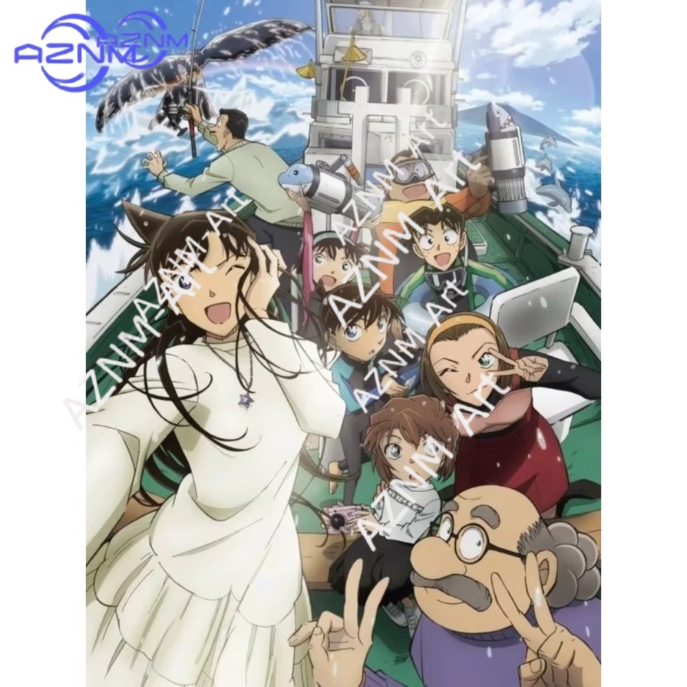 1pc detective conan diamant sc - Embroidery Gift recensie en prijs