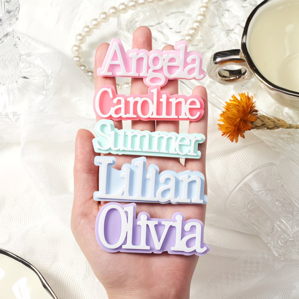 Aangepaste naam broche geperso - Embroidery Name recensie en prijs