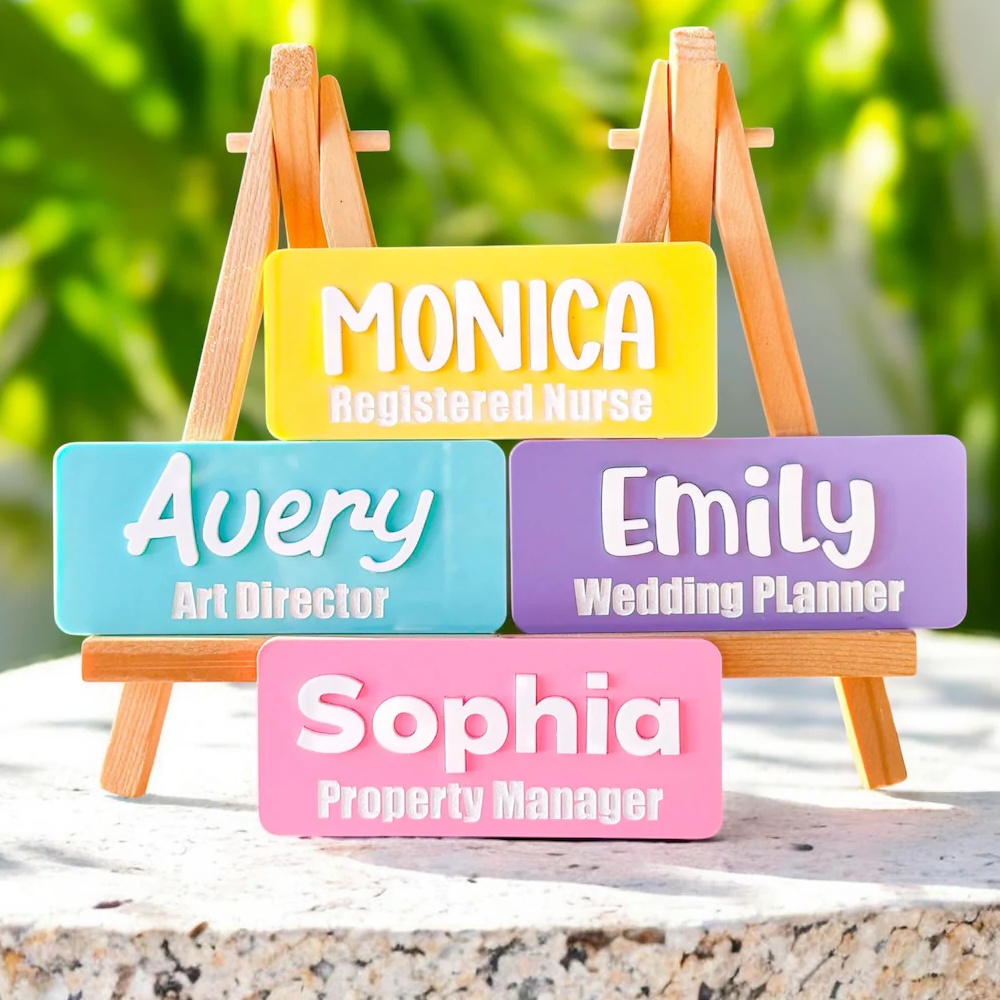 Aangepaste naam broche geperso - Embroidery Name recensie en prijs