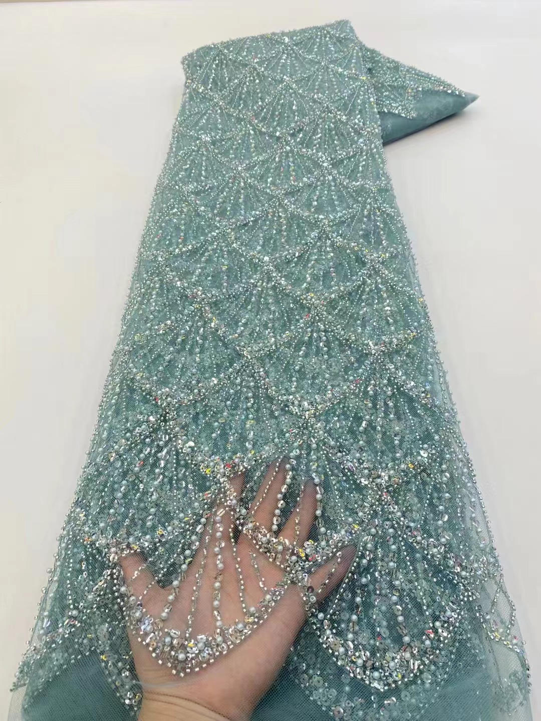 Afrikaanse Tule Kantstof 2026  - Embroidery Net Fabric recensie en prijs