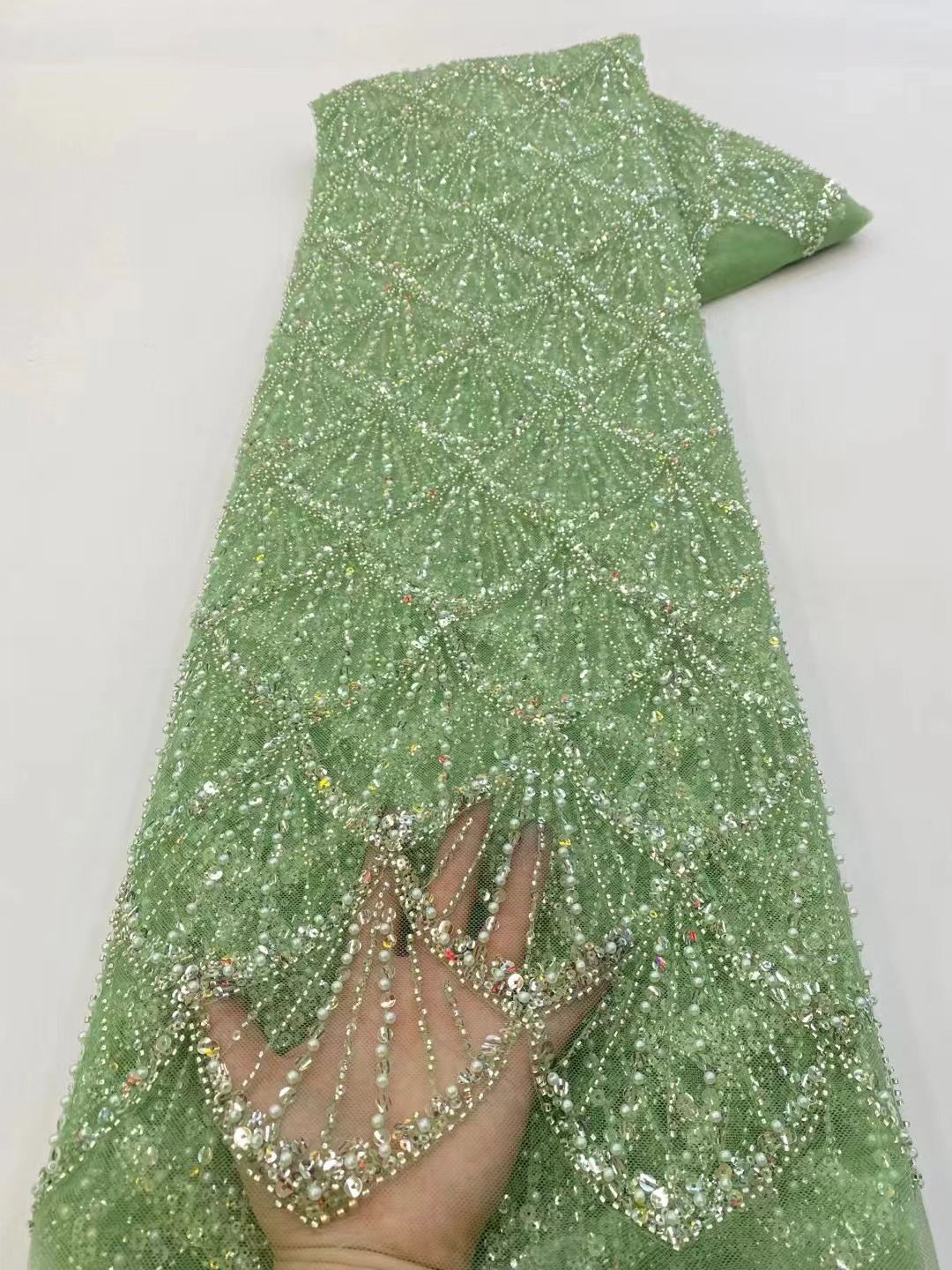 Afrikaanse Tule Kantstof 2026  - Embroidery Net Fabric recensie en prijs