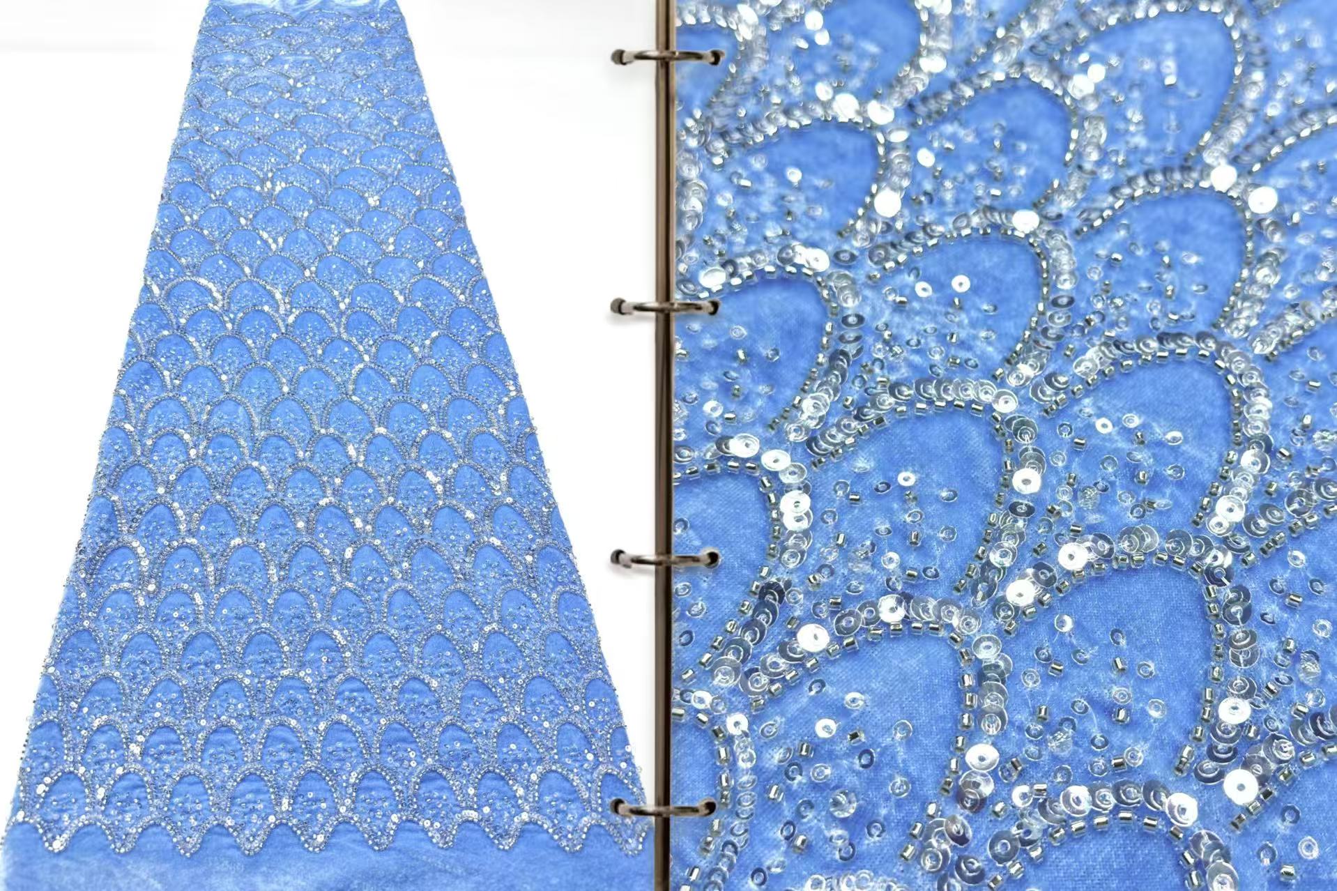 Luxe pailletten elegante feest - Embroidery Net Fabric recensie en prijs