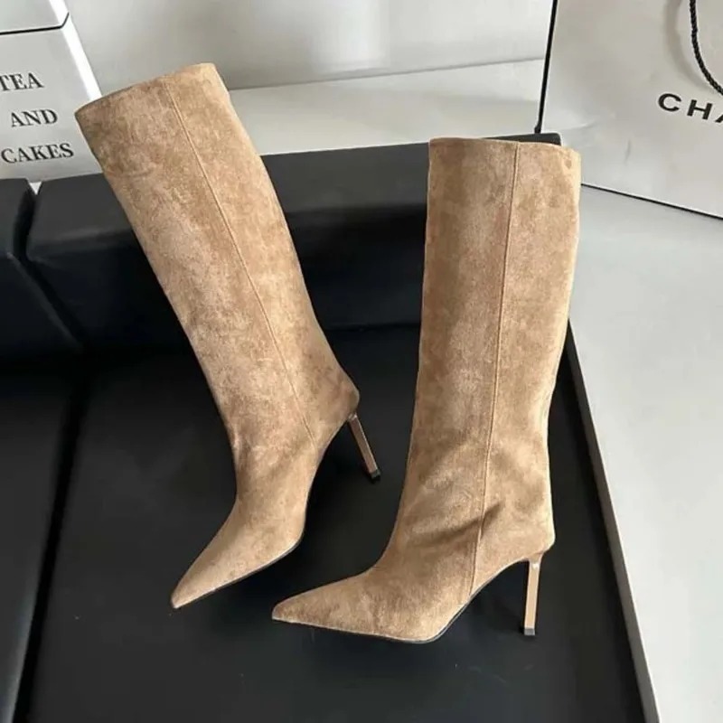 Luxe Vrouwen Lange Laarzen Mod - Embroidery Designer recensie en prijs