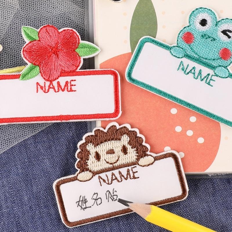 Borduren Naam Patches 9 Stuks  - Embroidery Name recensie en prijs