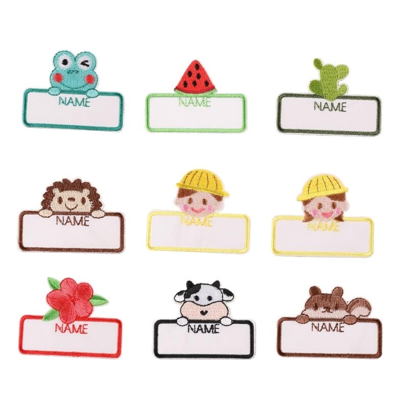 Borduren Naam Patches 9 Stuks  - Embroidery Name recensie en prijs
