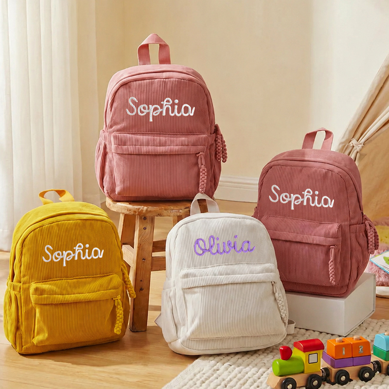 Gepersonaliseerde corduroy peu - Embroidery Name recensie en prijs