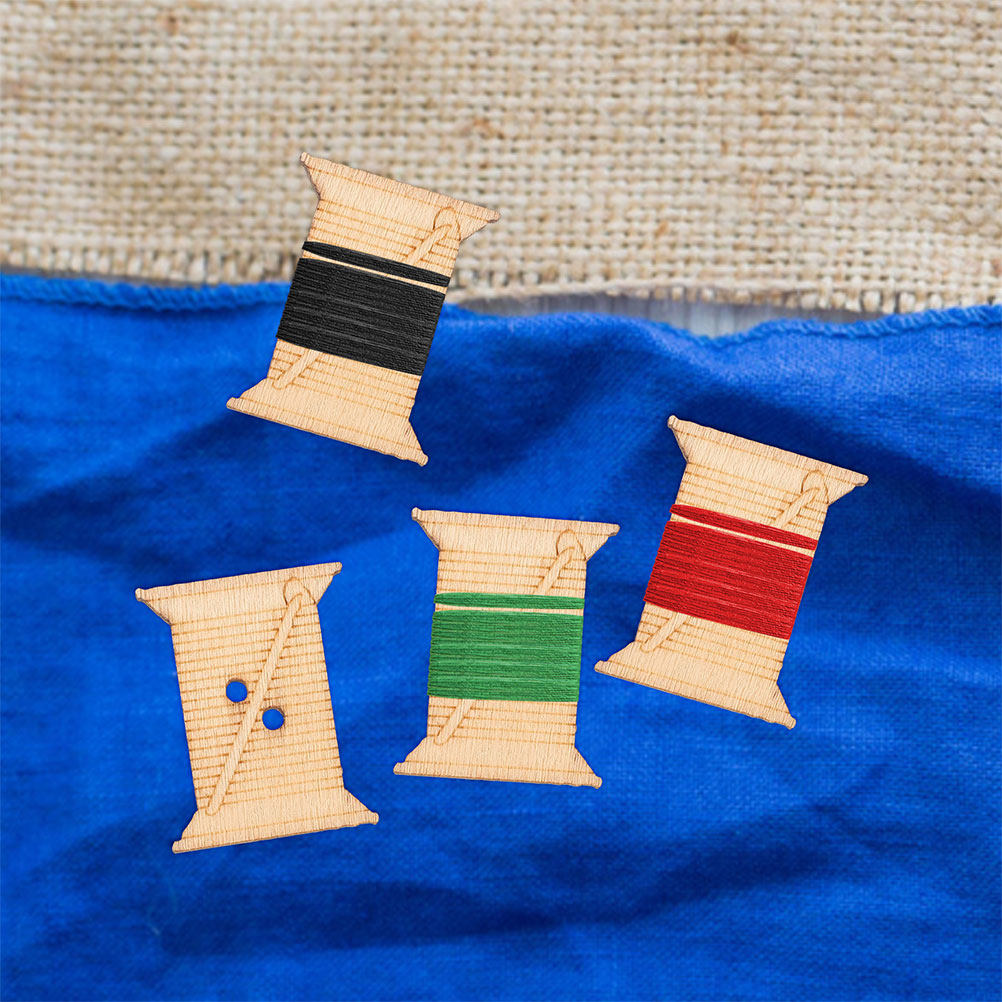 100 stuks houten borduurgaren  - Embroidery Computer recensie en prijs