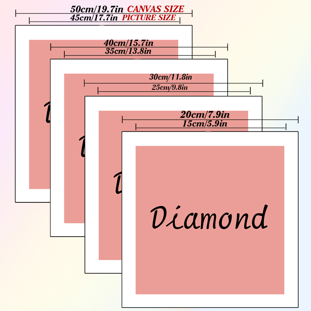 Rose Diamond schilderij volled - Embroidery Uae recensie en prijs