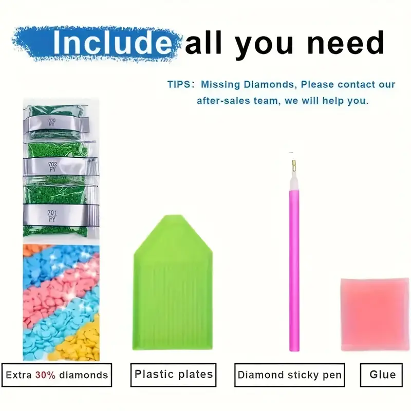 5D Diamond Painting Set, Kleur - Embroidery H&M recensie en prijs