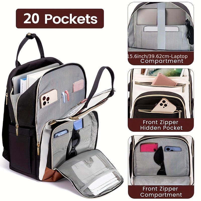 Tweekleurige laptoprugzak voor - Embroidery Computer recensie en prijs