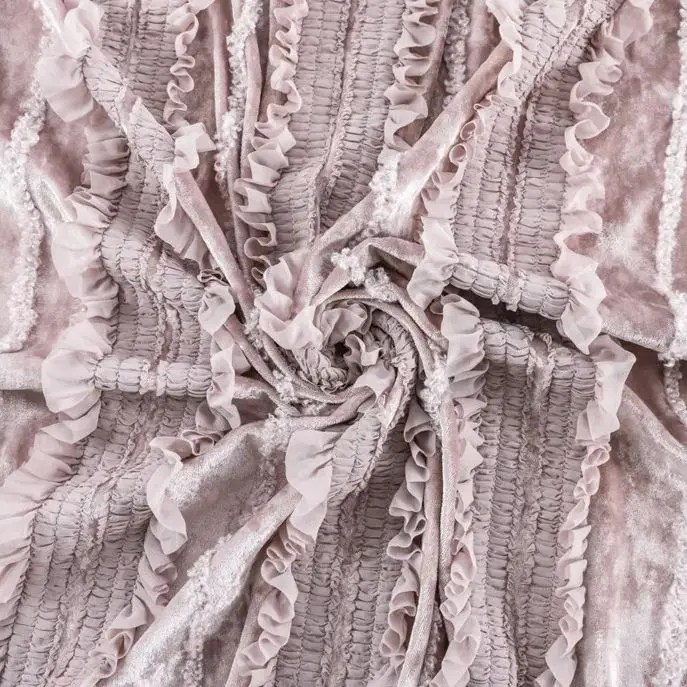 Nieuwe fluwelen stretchstof me - Embroidery Design 3D recensie en prijs