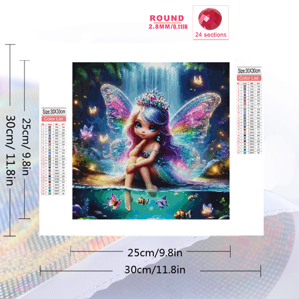 Momoart meisje diamant mozaïek - Embroidery Uae recensie en prijs