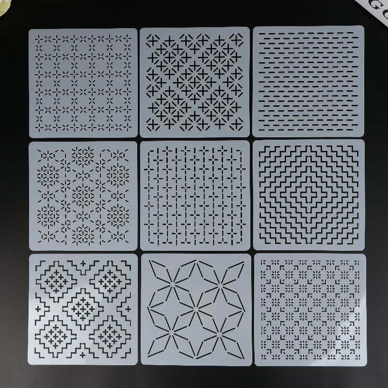 [J]9/32 stuks Sashiko borduurw - Embroidery Gift recensie en prijs