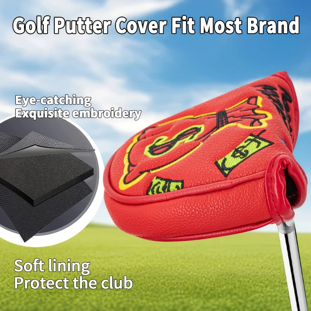 1pc Monocled Bear Design Golf  - Embroidery Designer recensie en prijs
