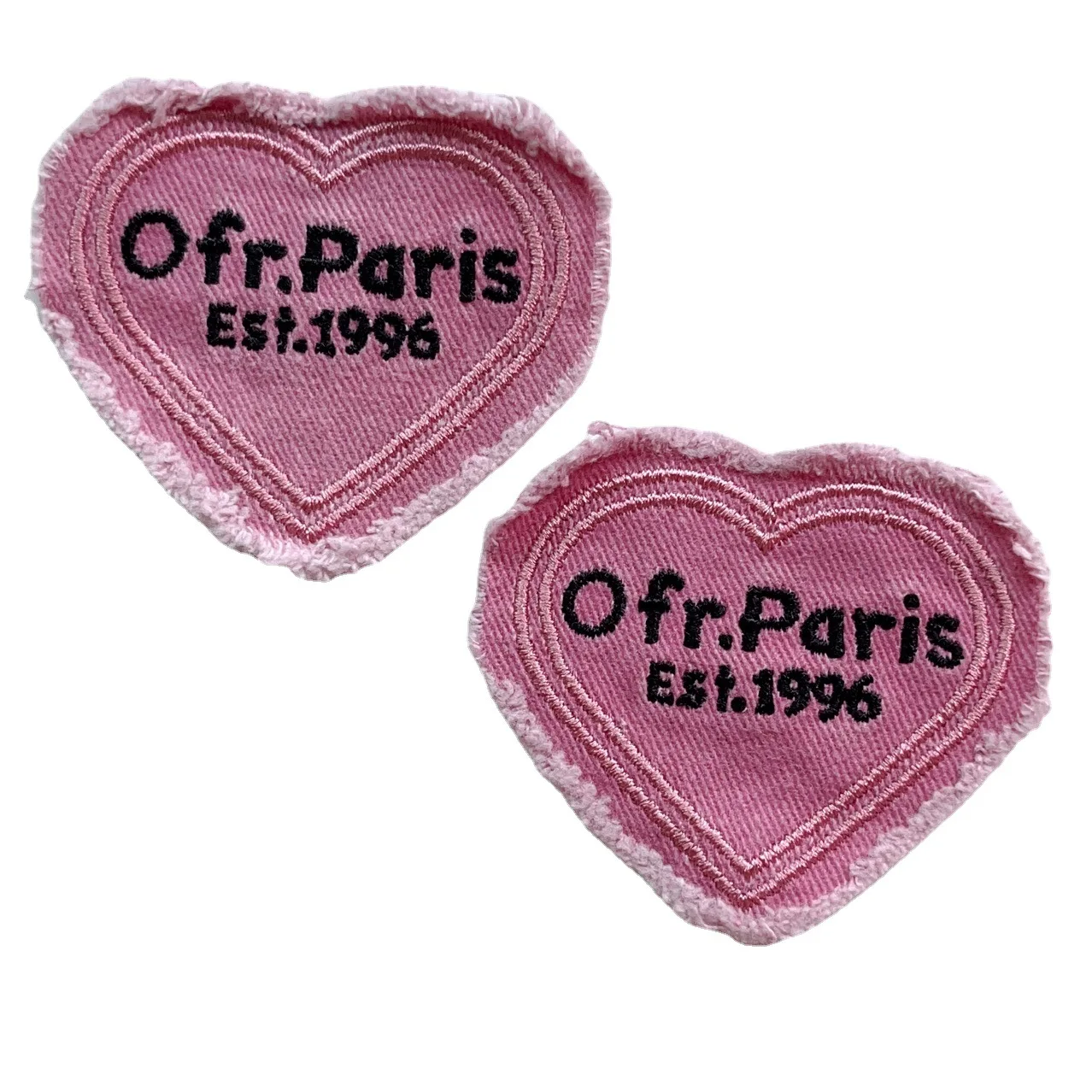 Roze Hart Applique Voor Kledin - Embroidery Artist recensie en prijs