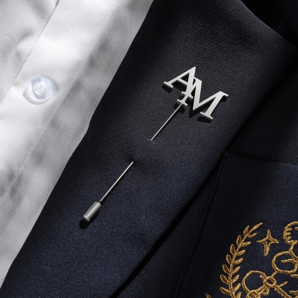 Aangepaste initialen broche ma - Embroidery Name recensie en prijs