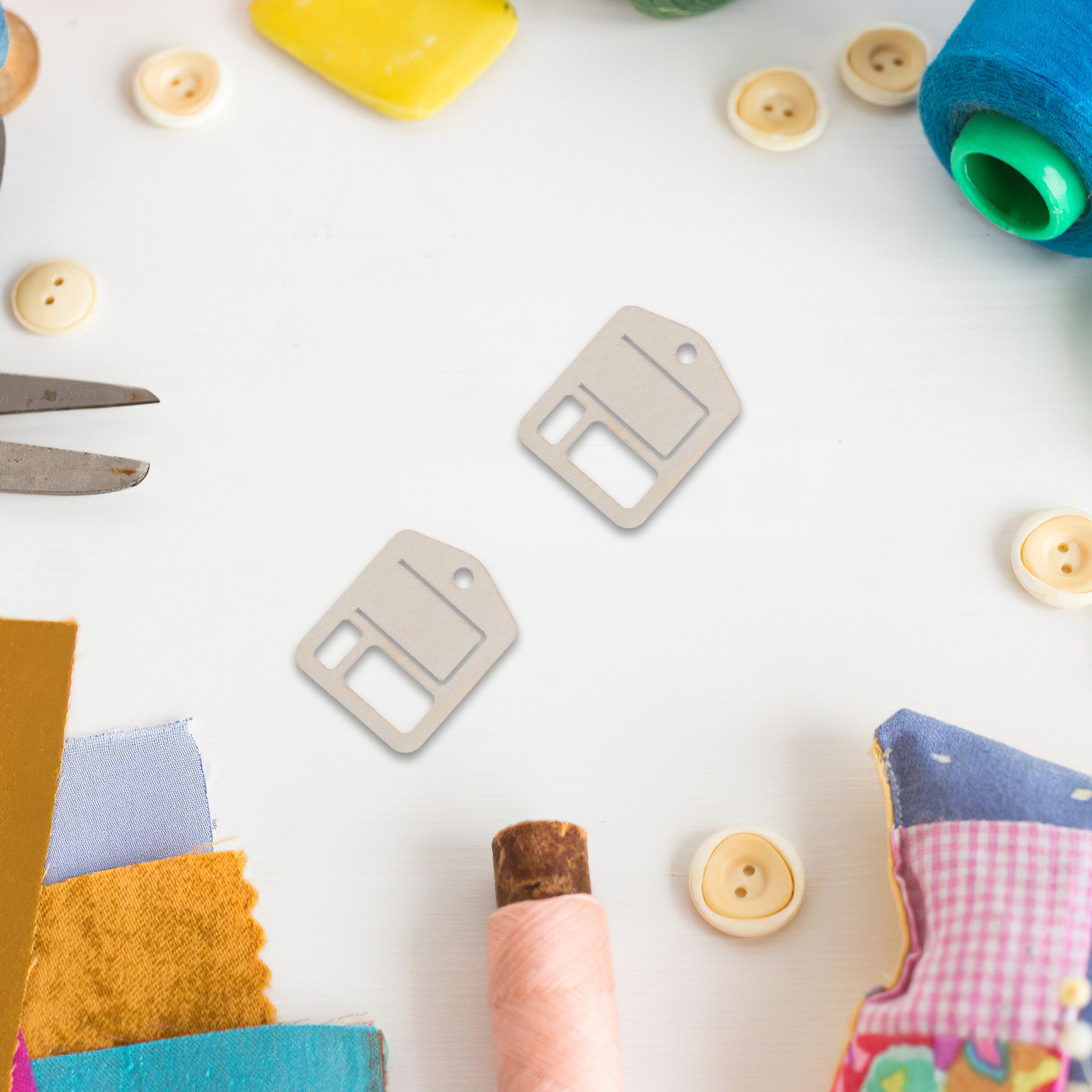 100 stuks houten ambachtelijke - Embroidery Artwork recensie en prijs