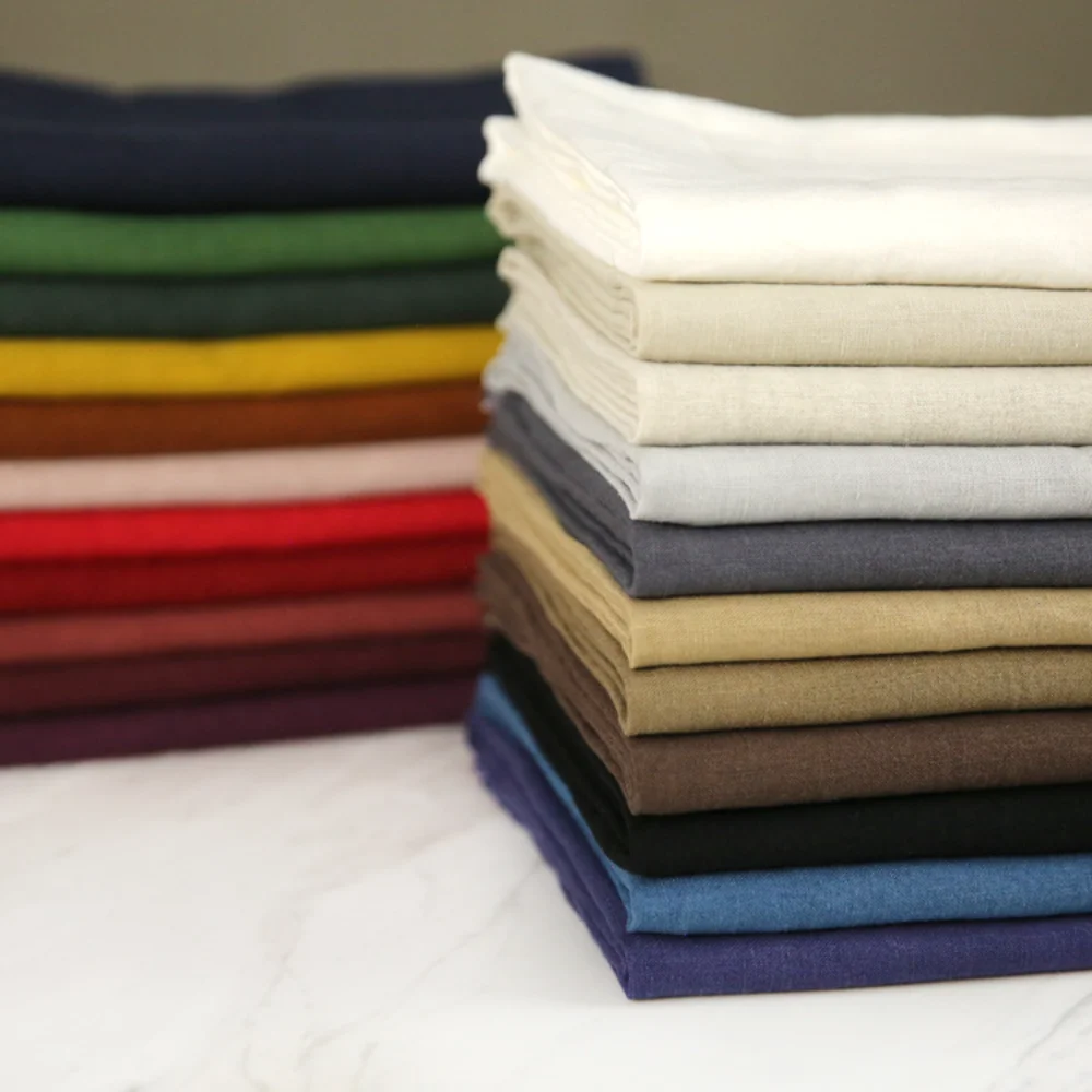 100% puur linnen, natuurlijke  - Linen Fabric Natural recensie en prijs