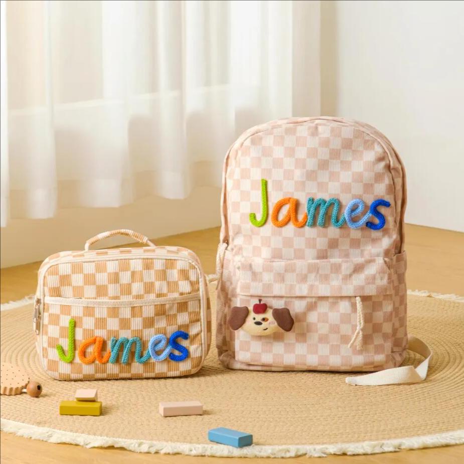 Aangepaste schattige rugzak vo - Embroidery Name Designs recensie en prijs