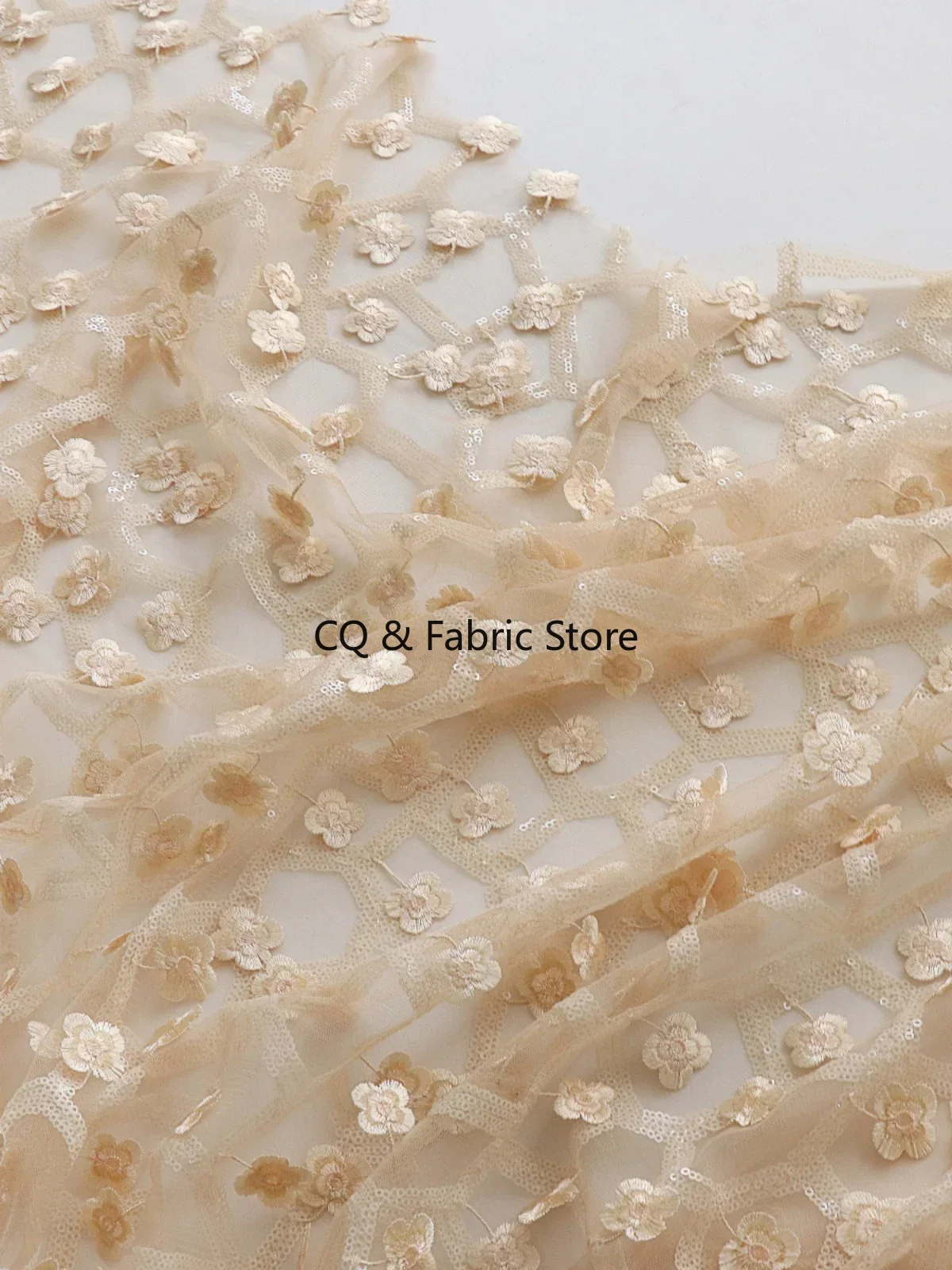 Abrikoos 3D klein bloemenbordu - Embroidery Design 3D recensie en prijs