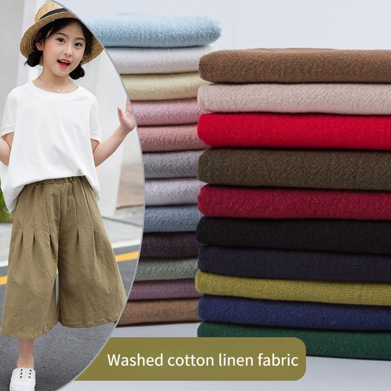 Zomer katoen linnen crepe stof - Linen Fabric Natural recensie en prijs